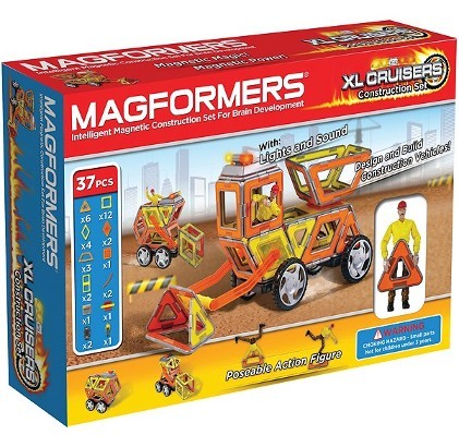 Конструктор Magformers XL Cruisers (Строители)