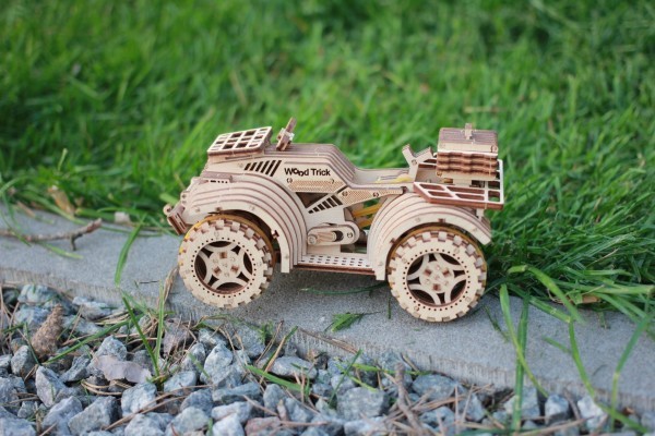 Деревянный 3D-конструктор Wood Trick - Квадроцикл