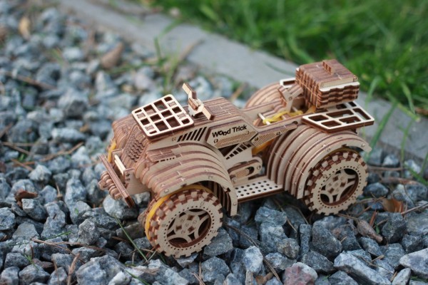 Деревянный 3D-конструктор Wood Trick - Квадроцикл