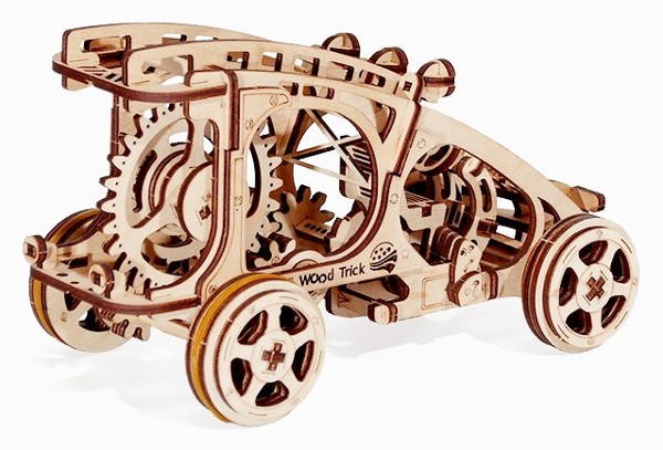Деревянный 3D-конструктор Wood Trick - Багги