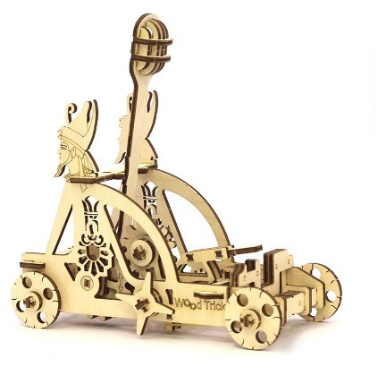Деревянный 3D-конструктор Wood Trick - Катапульта