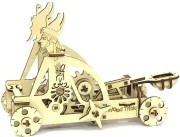 Деревянный 3D-конструктор Wood Trick - Катапульта, Натуральный