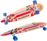 Лонгборд Hudora Longboard Abec 7, Светло-розовый