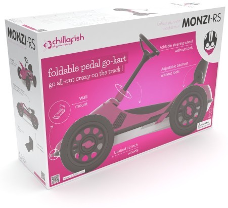 Педальная машинка-картинг Chillafish Monzi-RS