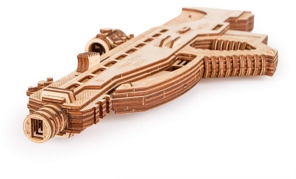 Деревянный 3D-конструктор Wood Trick - Штурмовая винтовка USG-2