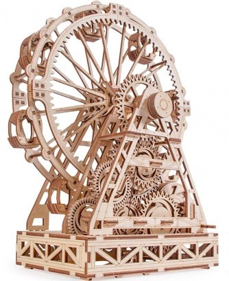 Деревянный 3D-конструктор Wood Trick - Механическое колесо обозрения