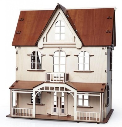 Деревянный 3D-конструктор Lemmo - Кукольный дом "Венеция"