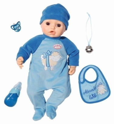 Кукла-мальчик Zapf Creation Baby Annabell многофункциональная, 43 см