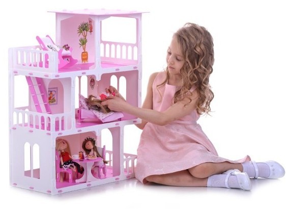 Кукольный дом с мебелью Krasatoys Дом «Маргарита»