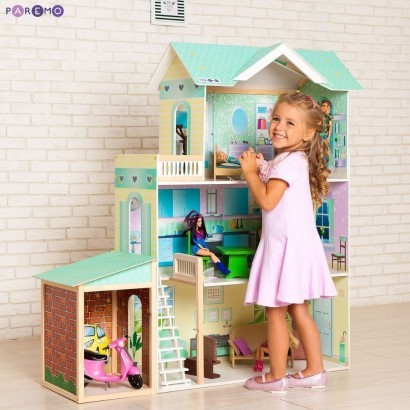 Кукольный дом с мебелью Paremo Жозефина Гранд