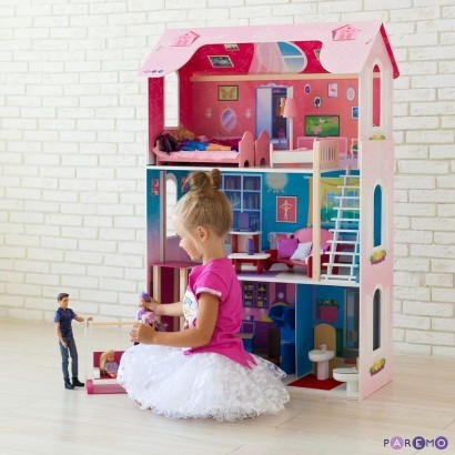 Кукольный дом с мебелью Paremo Муза