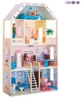 Кукольный дом с мебелью Paremo Поместье Риверсайд