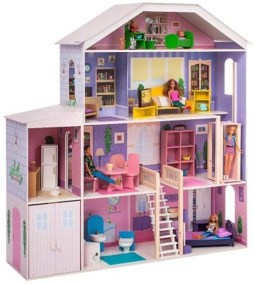 Кукольный дом с мебелью Paremo Фантазия