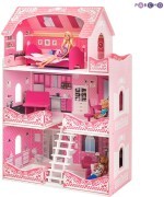 Кукольный дом с мебелью Paremo Розет Шери (7 предметов), Розовый