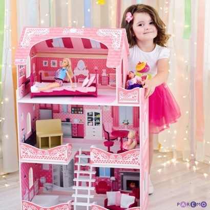 Кукольный дом с мебелью Paremo Розет Шери (7 предметов)