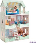 Кукольный дом с мебелью Paremo Вивьен Бэль (7 предметов), Бежевый