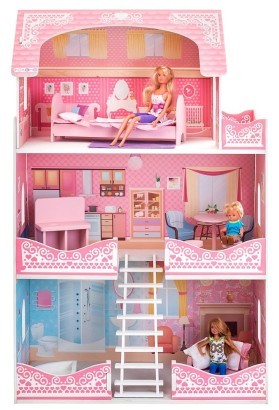 Кукольный дом с мебелью Paremo Адель Шарман (7 предметов)