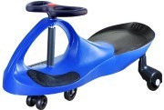 Машинка Вертокат Бибикар с пластиковыми колесами, Синий